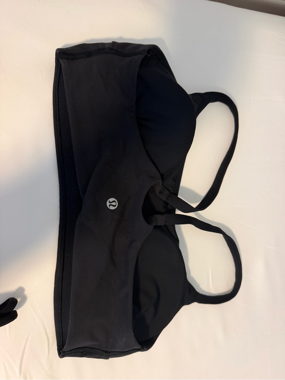 Lululemon Black Sports Bra with Thin Straps